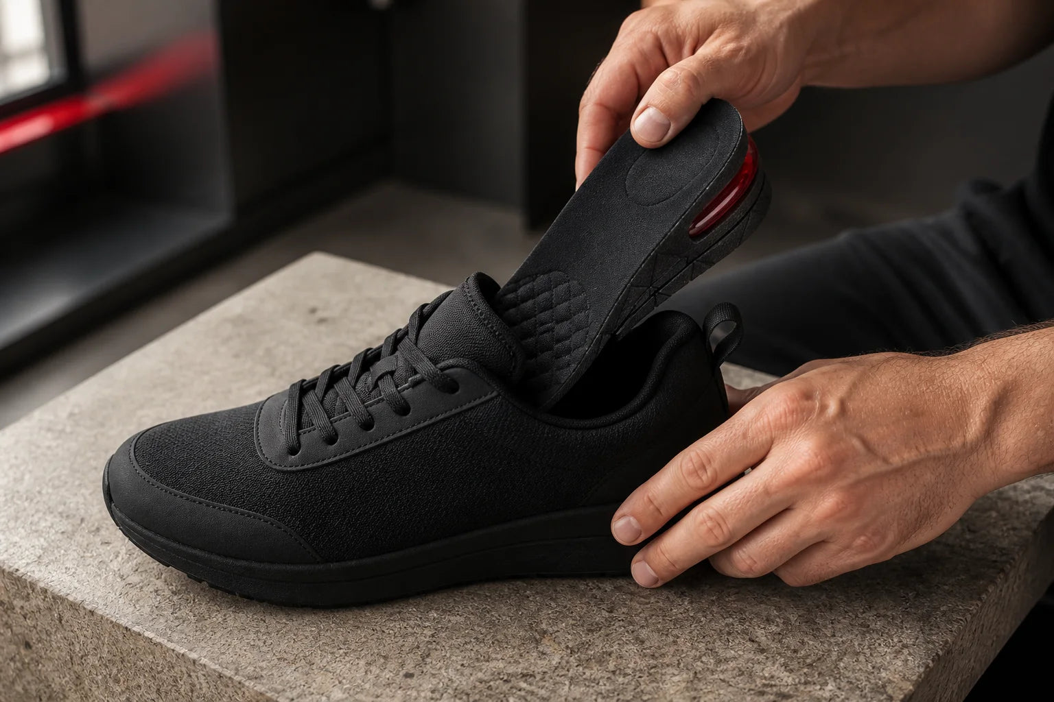 Installing a GainCM sole in a sneaker